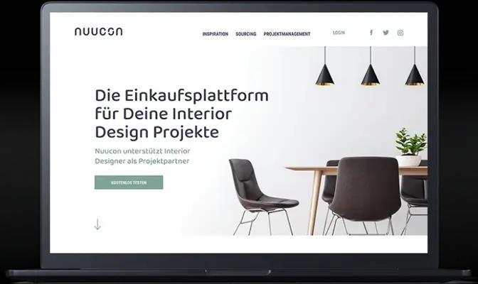 Client: Nuucon / Berlin,Project: Website design
