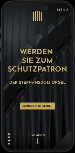 Client: Demner, Merlicek & Bergmann / Vienna,Project: Stephansdom website